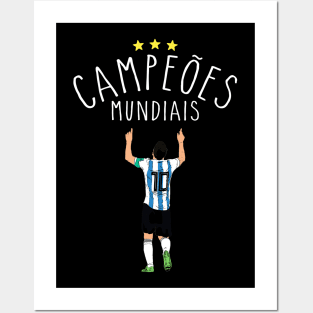 Argentina Campeones del Mundo Posters and Art